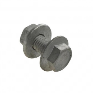 M16 x 45mm CL8.8 GALV FLANGED PURLIN BOLT/NUT