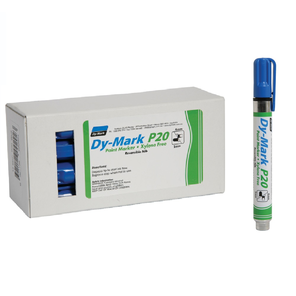DY-MARK P20 PAINT MARKER - BLUE