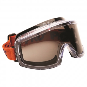3702 SERIES FOAM BOUND SAFETY GOGGLES SMOKE LENS