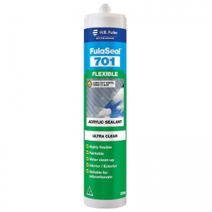 FULLER ULTRA CLEAR SILICONE - TRANS - 300gm
