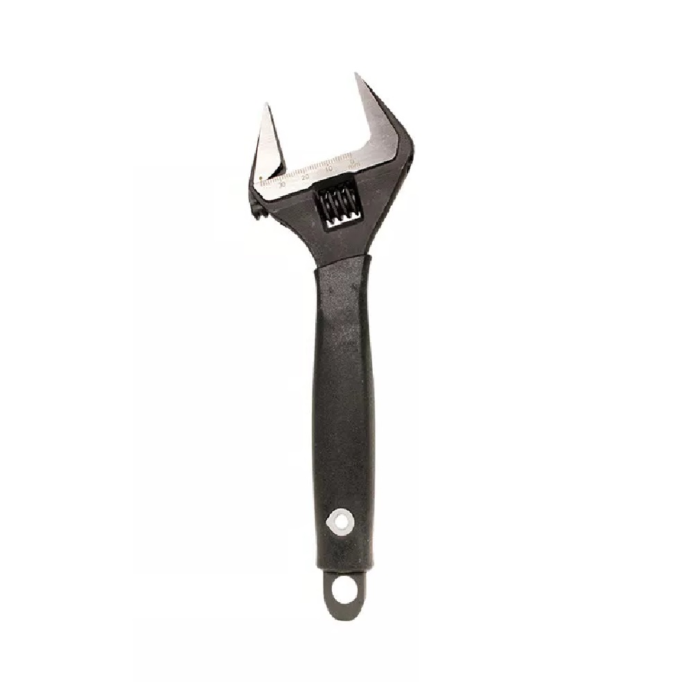 STERLING 200mm 8" BLACK JAW WIDE JAW WRENCH