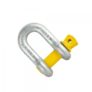 M8 GOLD/YELLOW (10MM PIN) DEE SHACKLE GR'S' WLL0.75T