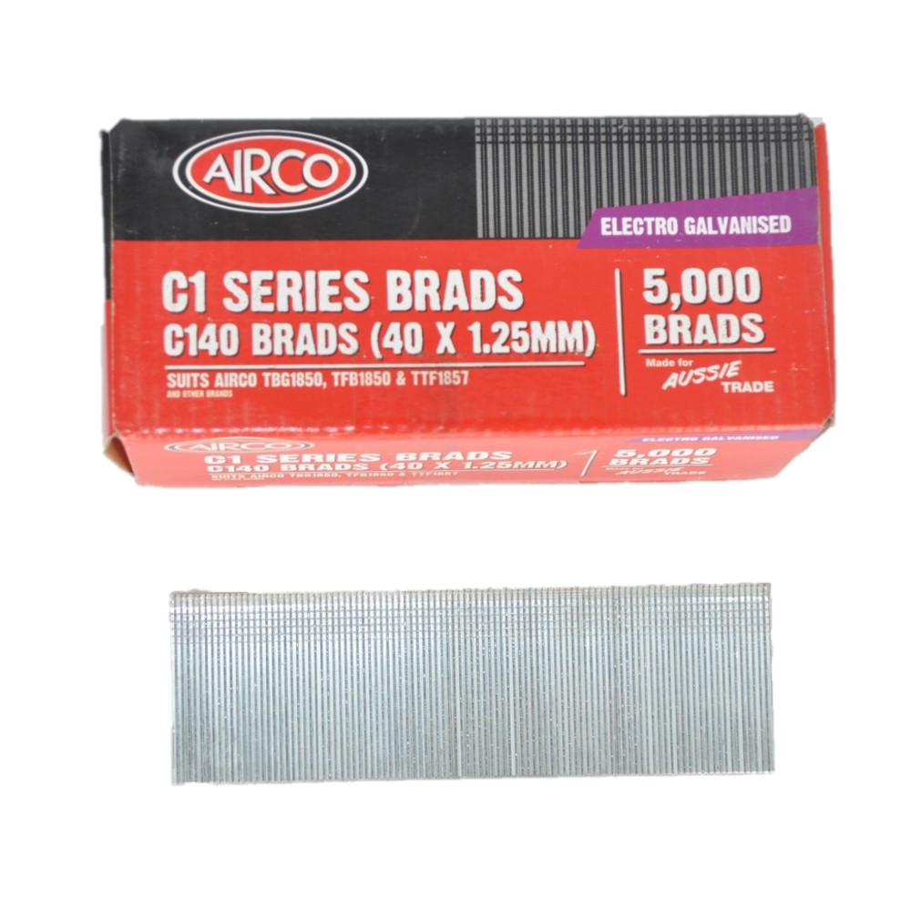 AIRCO C140 BRADS (5000 BOX)
