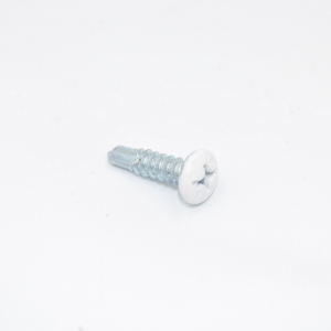 8-18 x 16 PAN HD SELF DRILL SCREW PAINTED WHITE