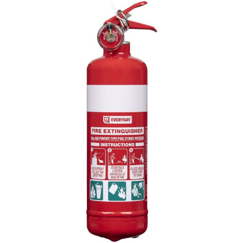 EVERSAFE 1kg ABE DRY CHEMICAL FIRE EXTINGUISHER