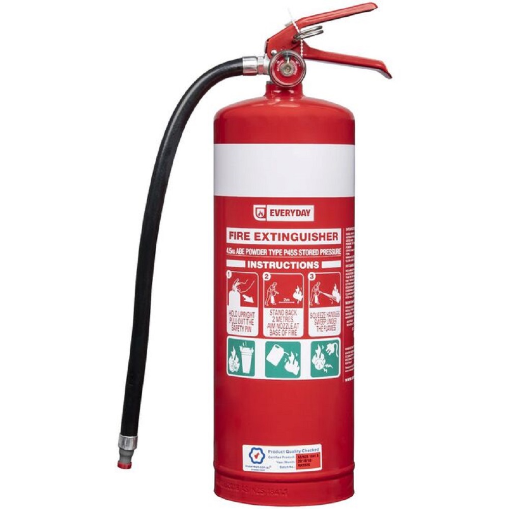 EVERSAFE 4.5kg ABE DRY CHEMICAL FIRE EXTINGUISHER