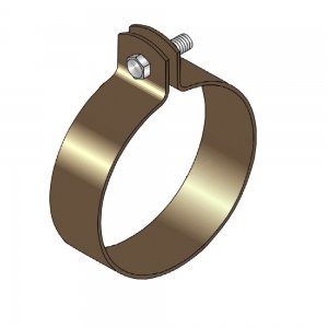 15mm CU BAND CLAMP - BROWN
