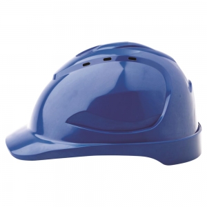 HHV9 BLUE VENTED HARD HAT