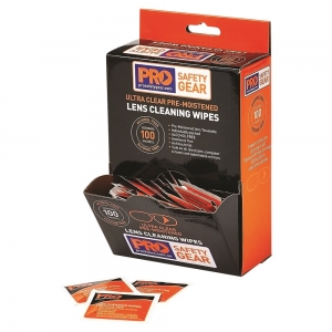 LENS CLEANING WIPES - BOX/100