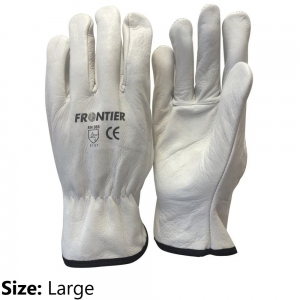 BEAVER FRONTIER COW GRAIN RIGGERS GLOVE - LARGE