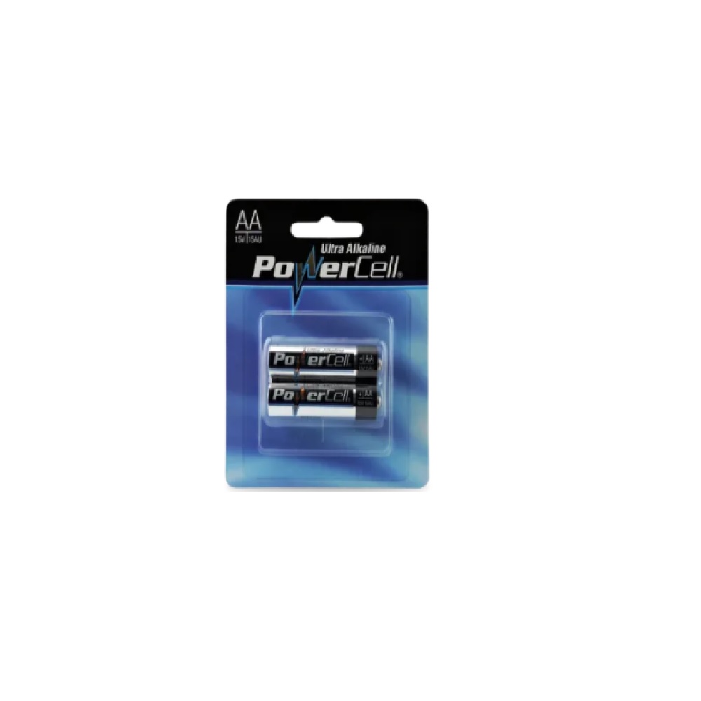 POWERCELL 1.5V AA U/ALK BATTERY - CARDED (2)