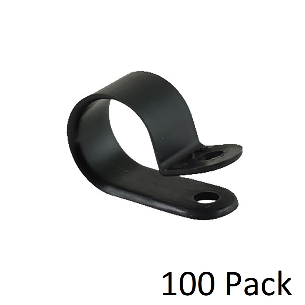 4.8mm NYLON CABLE CLAMP 100pk