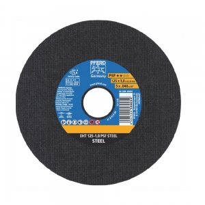 PFERD 5" ULTRA THIN (1.0mm) METAL CUTTING DISC STEEL