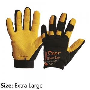 PRO-FIT DEER SKIN LEATHER/SYNTH GLOVES - EXTRA LAR
