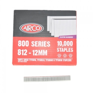 AIRCO SF80120 STAPLES (812) 12mm X 12.9mm (10,000 BOX)
