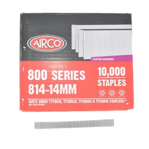 AIRCO SF80140 STAPLES (814) 14mm X 12.9mm  (10,000 BOX)